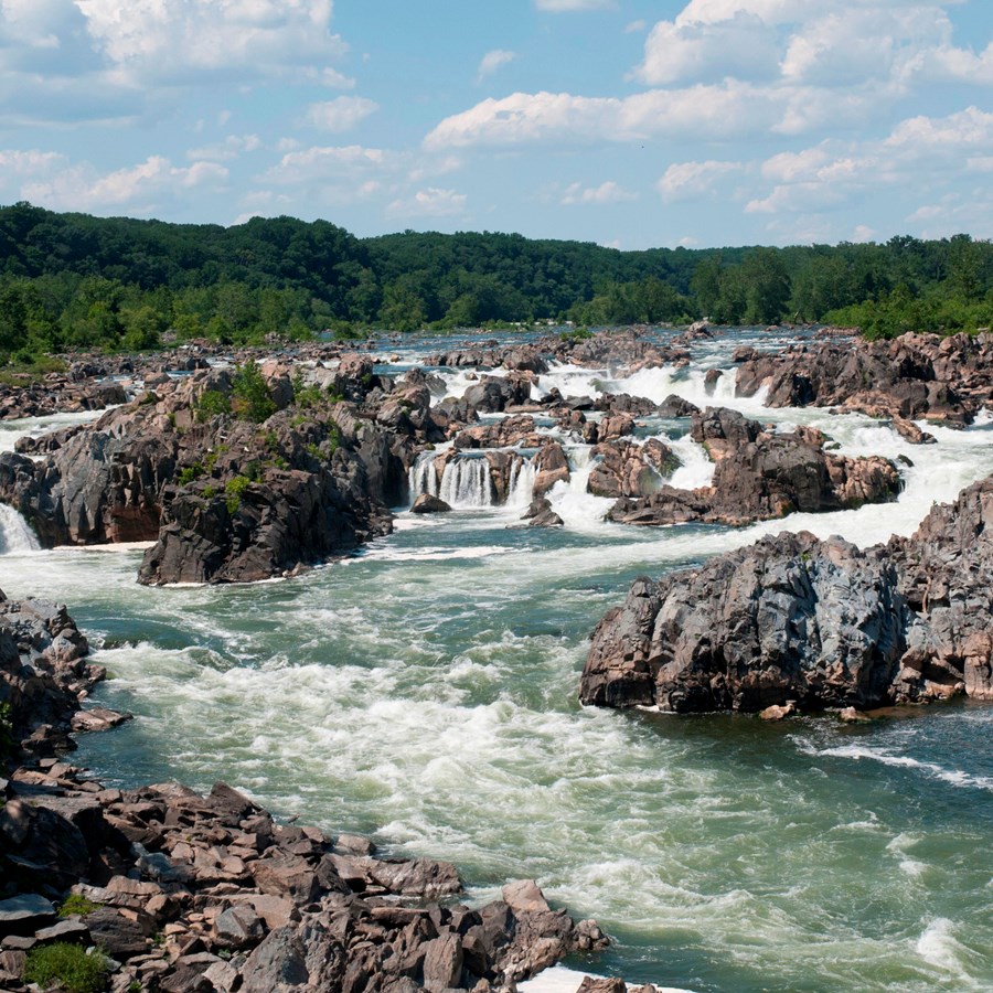 The Great Falls falls